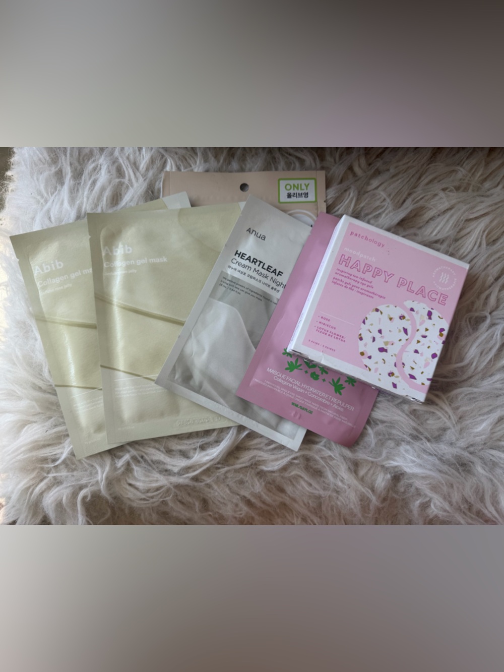 Set of Masks & Skincare Patches